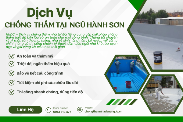 <p dir="ltr" style="text-align: center;" role="presentation"><strong>Chống Thấm Tại Ngũ H&agrave;nh Sơn</strong></p>
<p>&nbsp;</p>